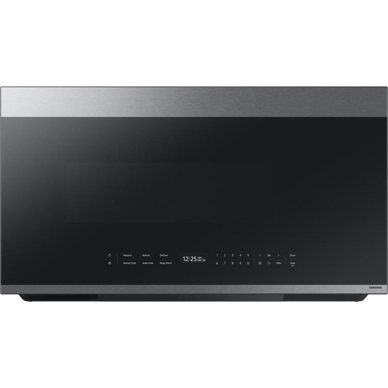 Over The Range Microwaves |  Samsung Bespoke Smart 2.1 cu. ft. Over-the-Range Microwave with Auto Connectivity & LCD Display – ME21DG6700SR Stainless Steel Microwaves Over The Range Microwaves