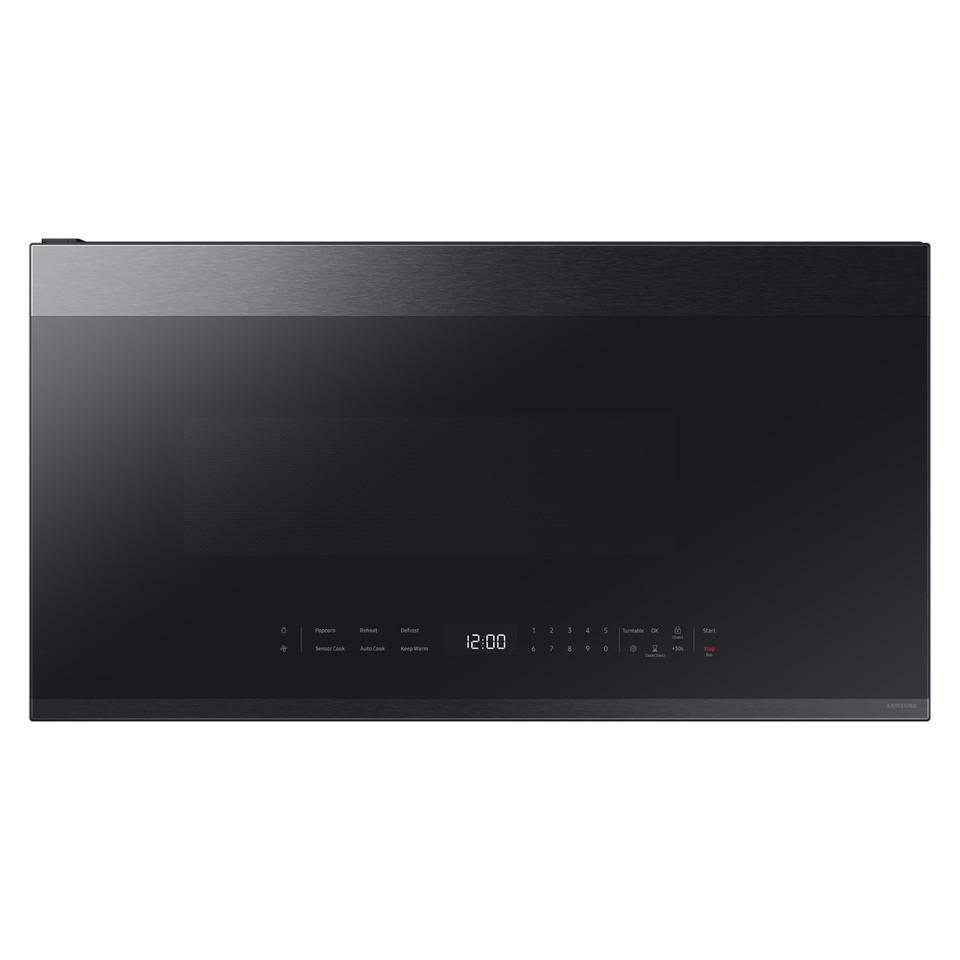 Over The Range Microwaves |  Samsung Bespoke Smart 2.1 cu. ft. Over-the-Range Microwave with Auto Connectivity & SmartThings Cooking – ME21DG6500MT Black Microwaves Black