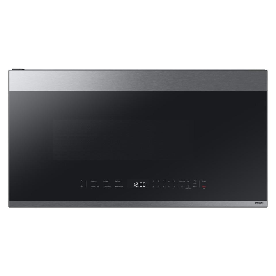 Over The Range Microwaves |  Samsung Bespoke Smart 2.1 cu. ft. Over-the-Range Microwave with Auto Connectivity & SmartThings Cooking – ME21DG6500SR Stainless Steel Microwaves Over The Range Microwaves