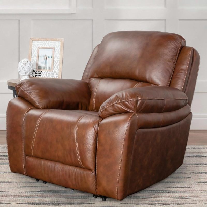 Recliners |  Bradford Recliner Brown Living Room Furniture Brown