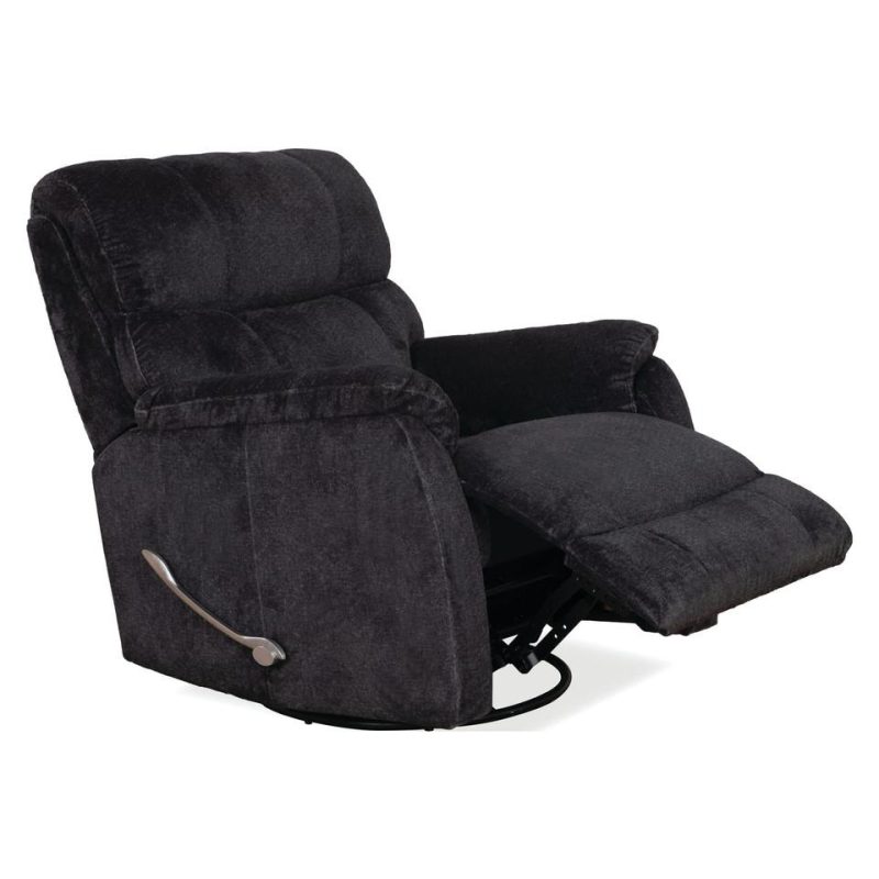 Recliners |  Cooke Granite Swivel Glider Recliner Gray Living Room Furniture Gray