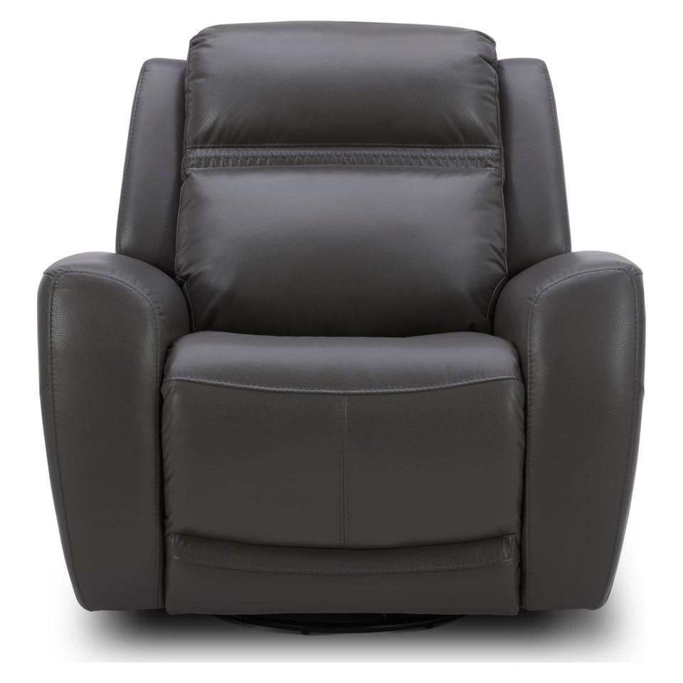 Recliners |  Felix Swivel Recliner Gray Living Room Furniture Gray