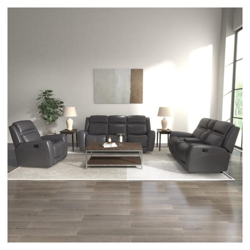 Recliners |  Felix Swivel Recliner Gray Living Room Furniture Gray