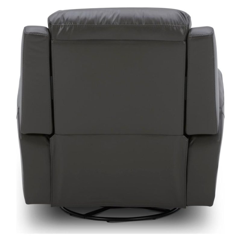 Recliners |  Felix Swivel Recliner Gray Living Room Furniture Gray