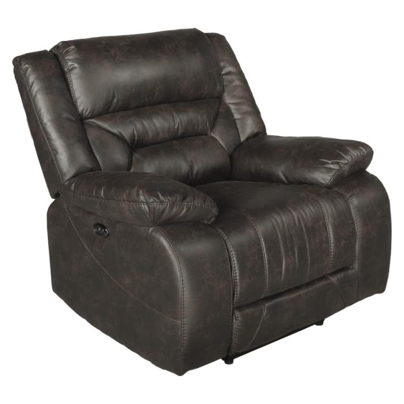 Recliners |  Larson Recliner Brown Living Room Furniture Brown