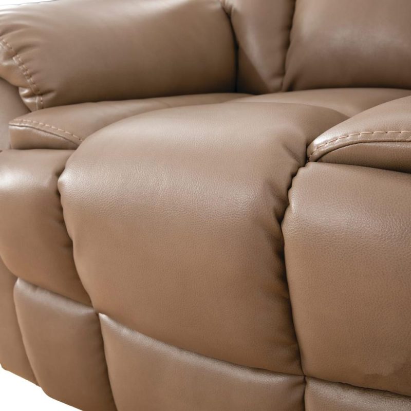 Recliners |  Morgan Mushroom Swivel Glider Recliner Brown Living Room Furniture Brown