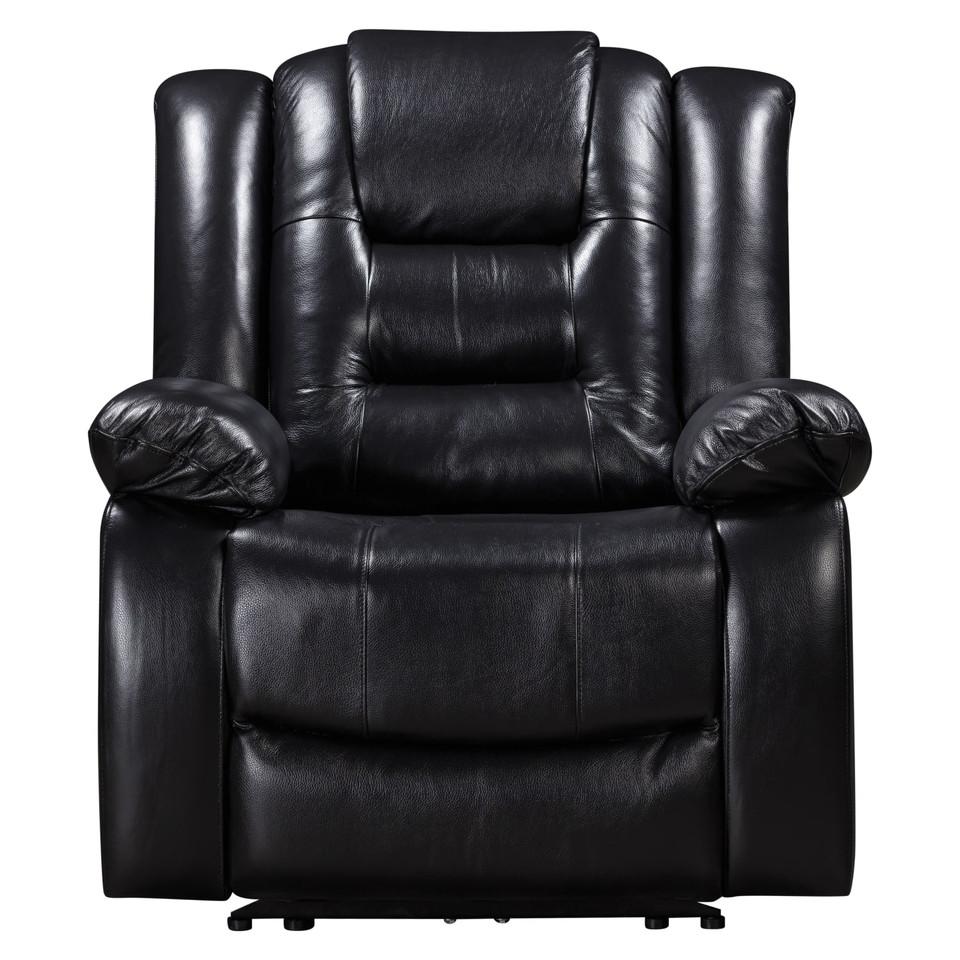 Recliners |  Nixon Recliner Black Living Room Furniture Black