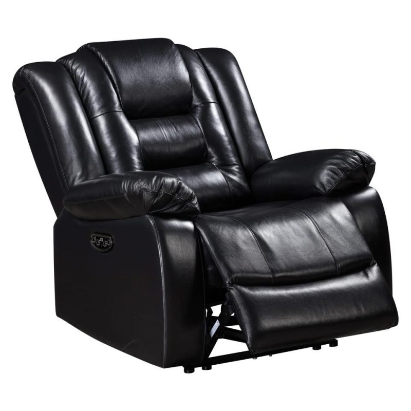 Recliners |  Nixon Recliner Black Living Room Furniture Black