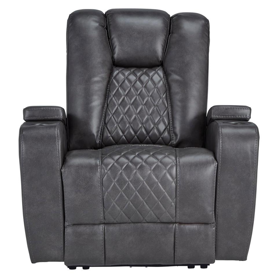 Recliners |  Onyx Glider Recliner Black Living Room Furniture Black