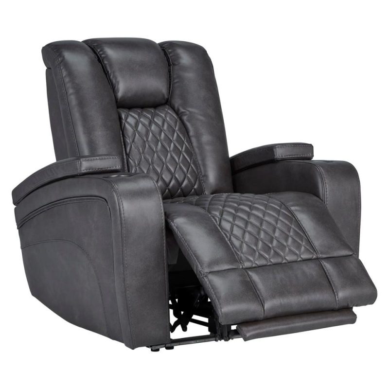 Recliners |  Onyx Power P2 Recliner Black Living Room Furniture Black