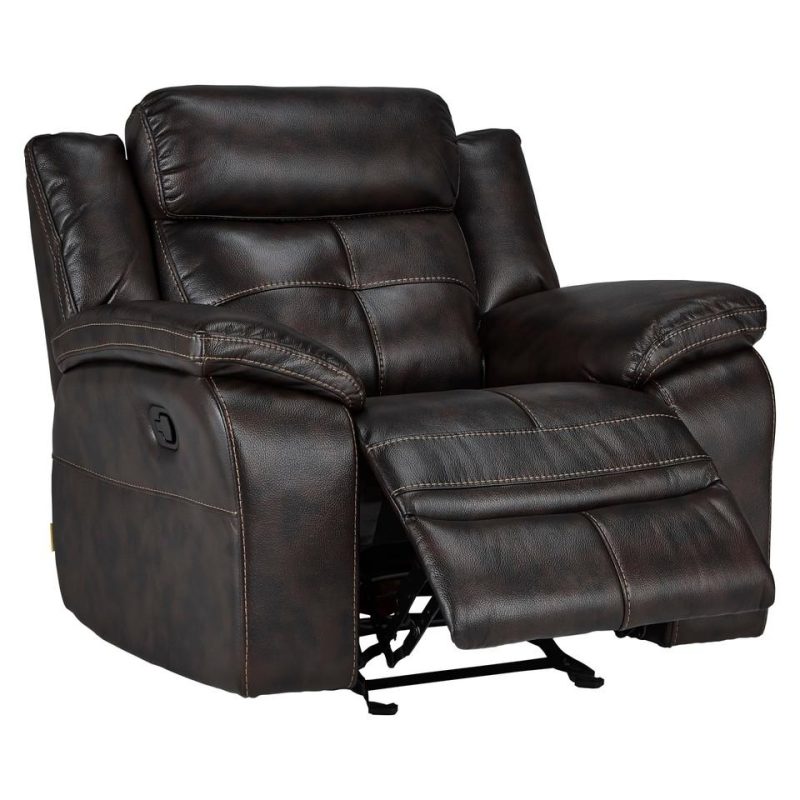 Recliners |  Parker Recliner Brown Living Room Furniture Brown