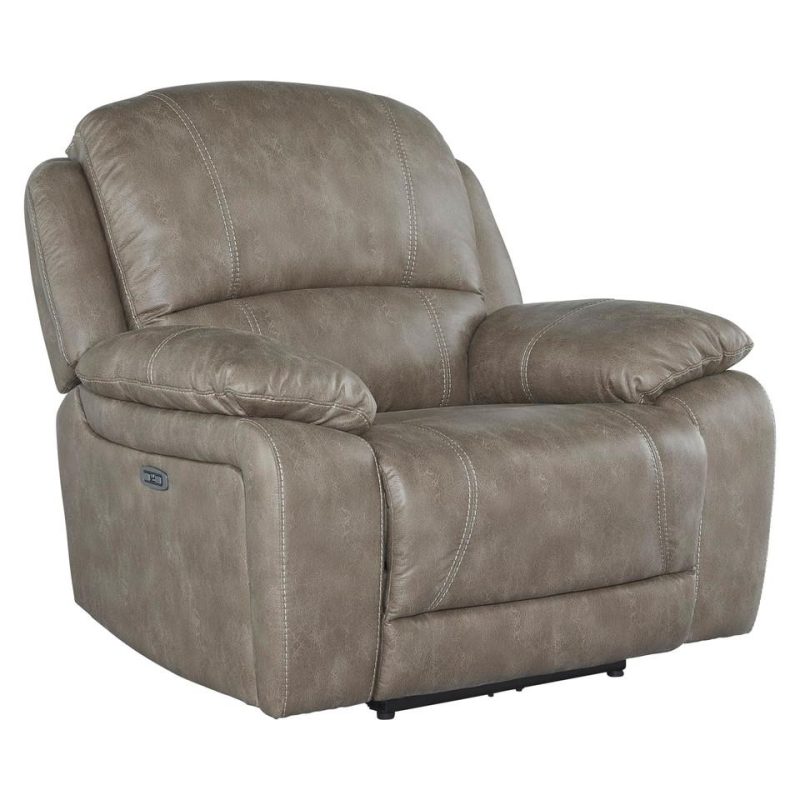 Recliners |  Sorrento P2 Recliner Brown Living Room Furniture Brown