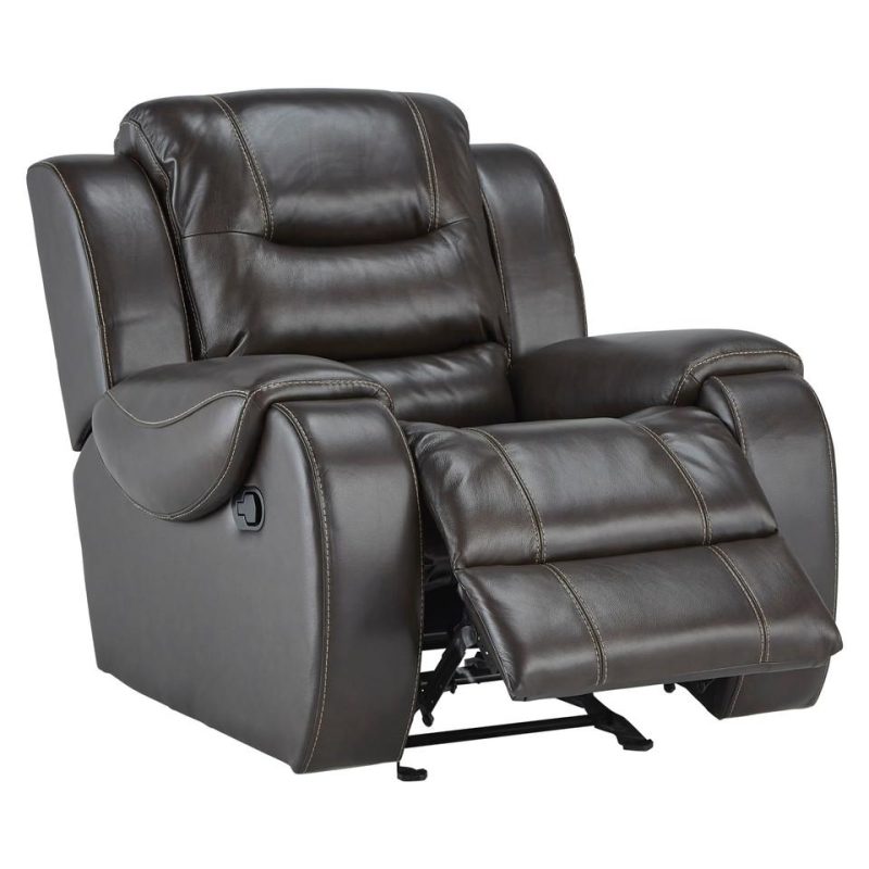 Recliners |  Titan Elite Recliner in Chocolate Living Room Furniture Recliners