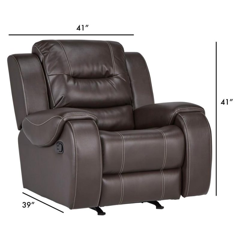 Recliners |  Titan Recliner – Chocolate Brown Living Room Furniture Brown