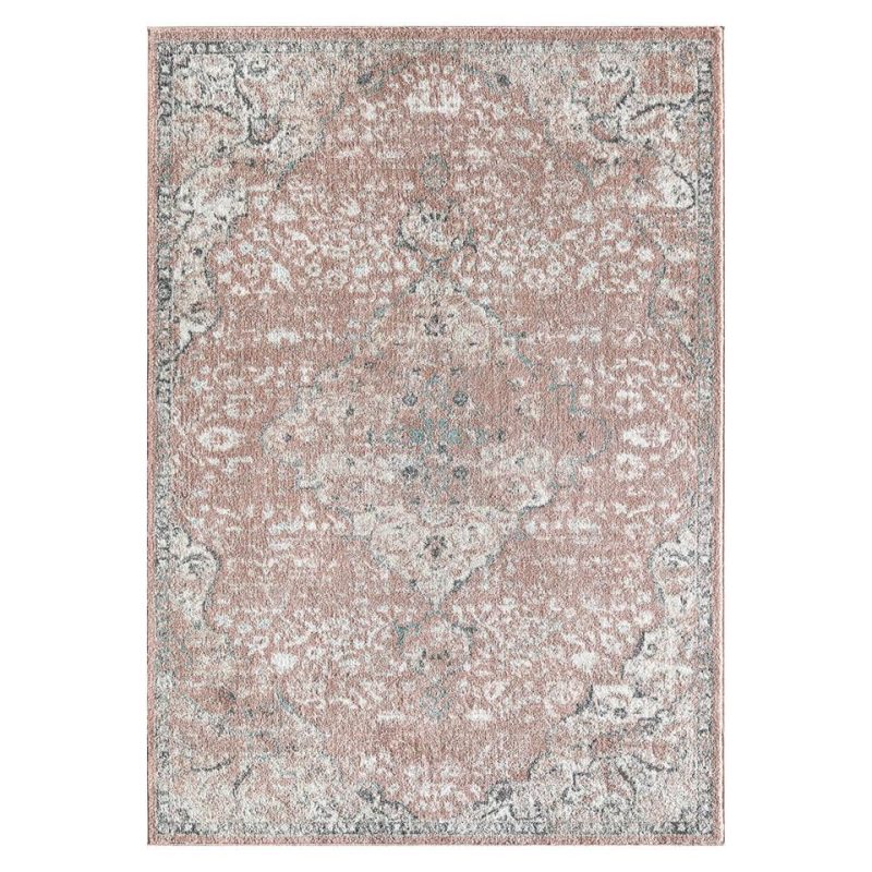 Rugs |  Hailey Pink 5X7 Rug Pink Home Décor Pink