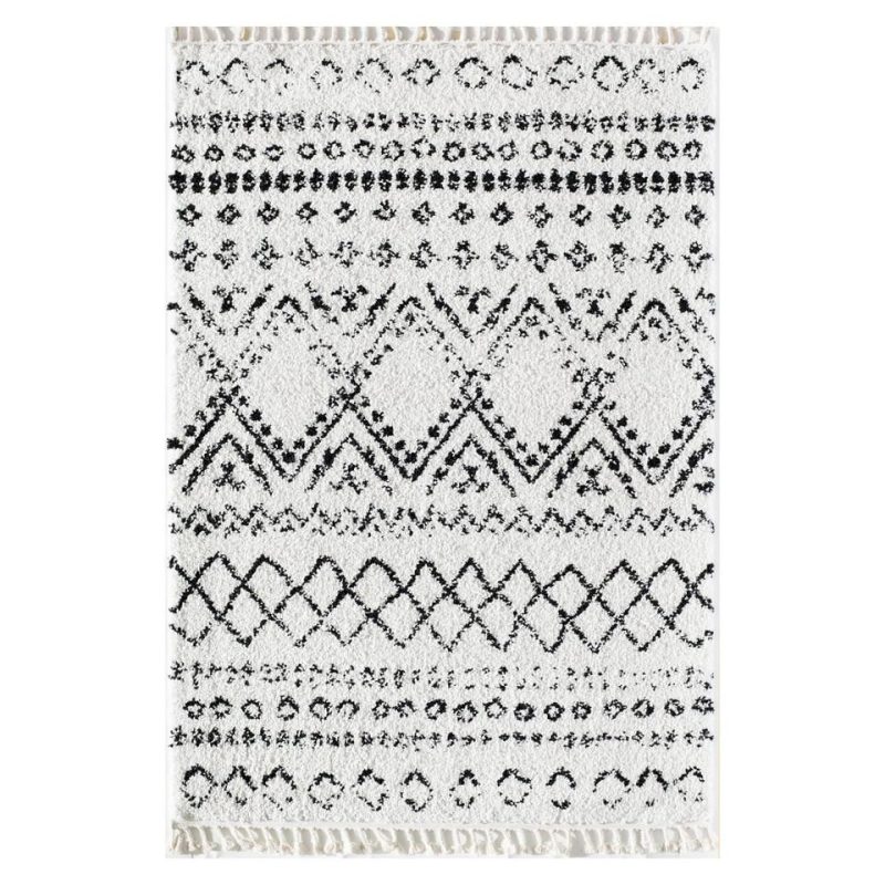 Rugs |  Mason Shag Whisp 5X7 Rug White Home Décor Rugs