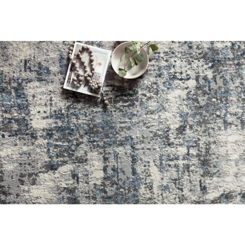 Rugs |  Natural & Ocean 5X7 Austen Rug Blue Home Décor Blue