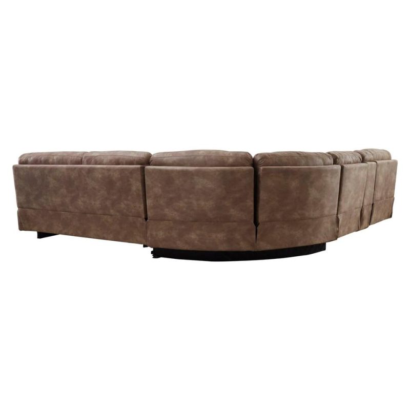 Sectionals |  Conway 3-pc Power Reclining Sectional Brown Living Room Furniture Brown