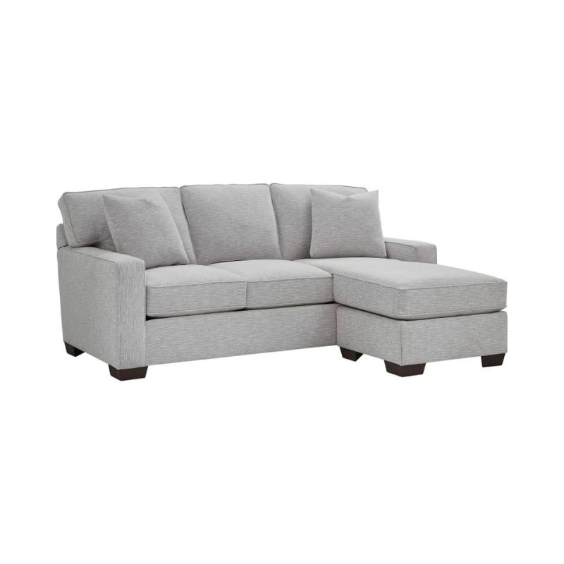 Sectionals |  Crestview Track Arm Granite Sofa Chaise Gray Living Room Furniture Gray