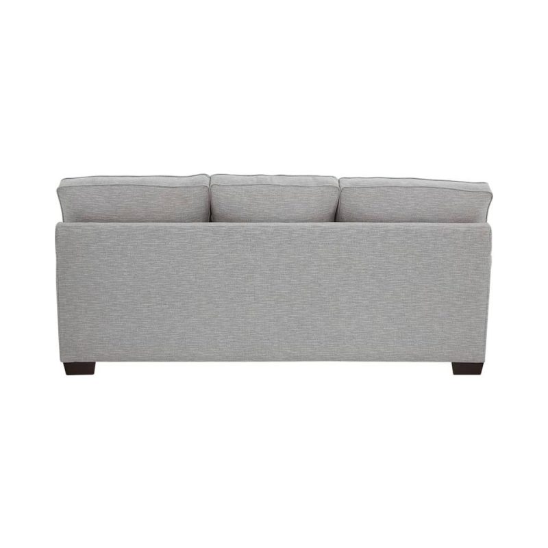 Sectionals |  Crestview Track Arm Granite Sofa Chaise Gray Living Room Furniture Gray