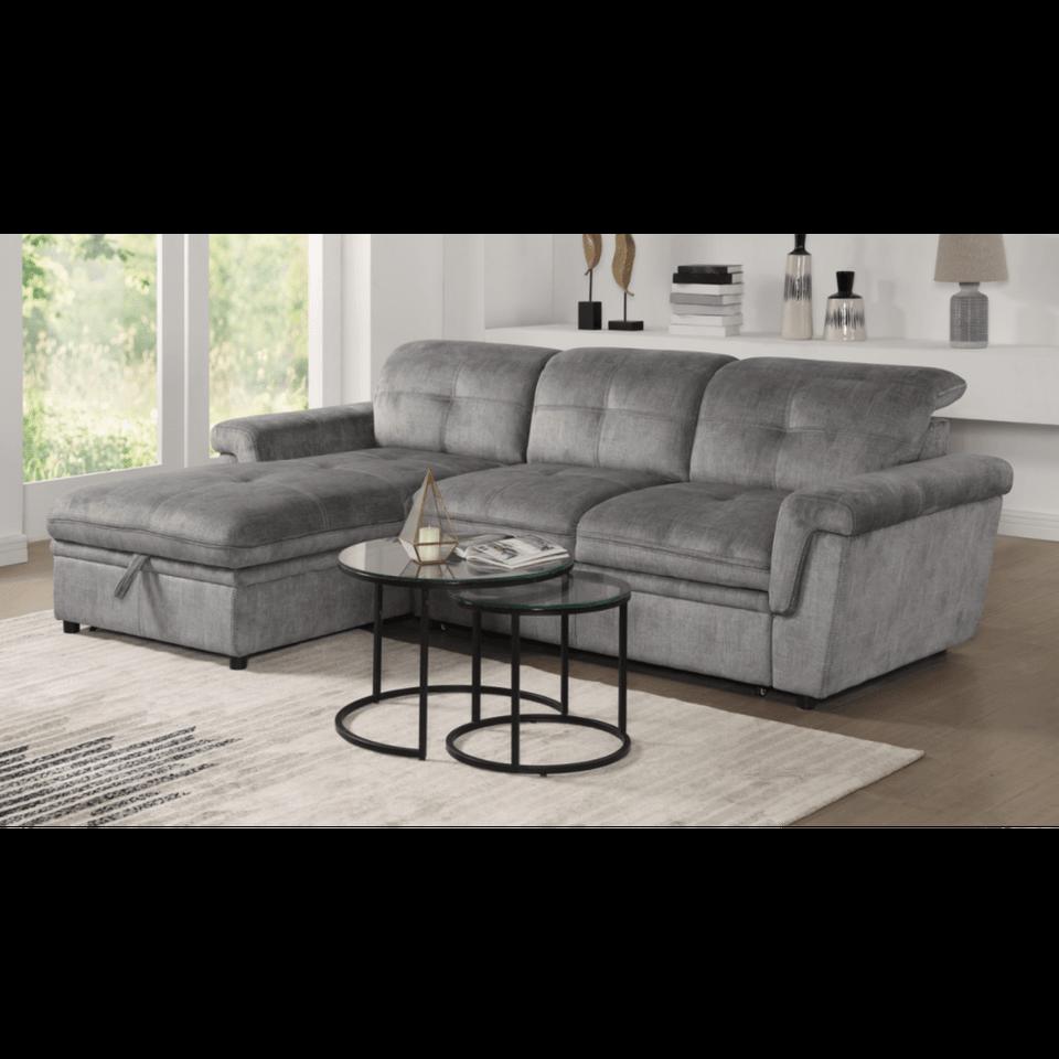 Sectionals |  Taylor Sectional Gray Living Room Furniture Gray