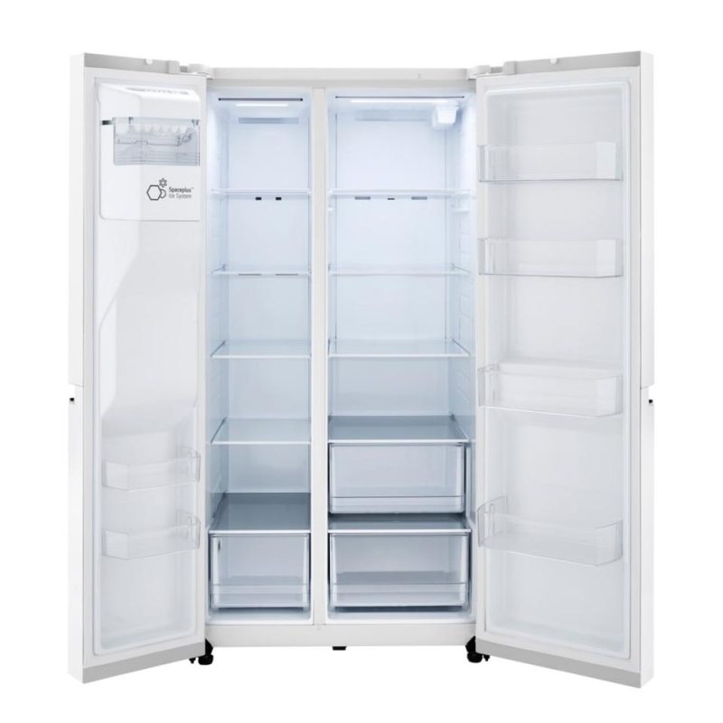 Side-by-Side Refrigerators |  LG 27 cu. ft Side by Side Refrigerator – LRSXS2706W White Refrigerators Side-by-Side Refrigerators