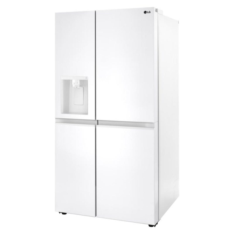 Side-by-Side Refrigerators |  LG 27 cu. ft Side by Side Refrigerator – LRSXS2706W White Refrigerators Side-by-Side Refrigerators