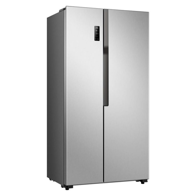 Side-by-Side Refrigerators |  Mora 18.4 cu. ft. Counter Depth Side by Side Refrigerator – MRS184N6AVD Stainless Steel Refrigerators Side-by-Side Refrigerators