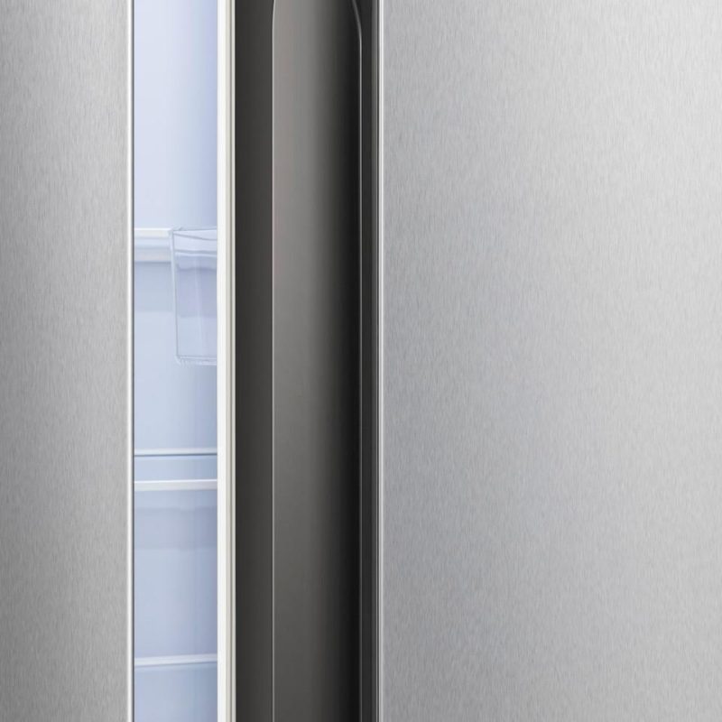 Side-by-Side Refrigerators |  Mora 18.4 cu. ft. Counter Depth Side by Side Refrigerator – MRS184N6AVD Stainless Steel Refrigerators Side-by-Side Refrigerators