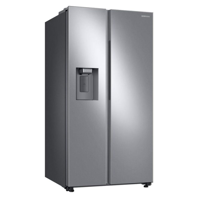 Side-by-Side Refrigerators |  Samsung 27.4 cu. ft. Large Capacity Side-By-Side Refrigerator – RS27T5200SR Stainless Steel Refrigerators Side-by-Side Refrigerators