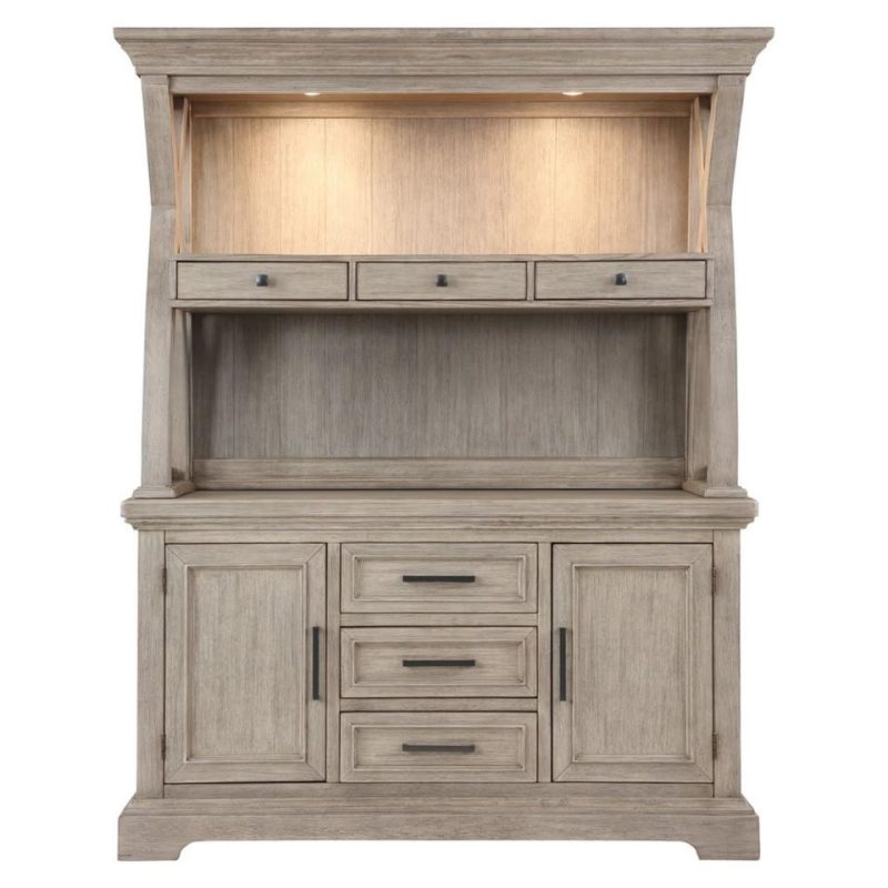 Sideboards & Buffets |  Devon Gray Credenza Gray Dining Room Furniture Gray