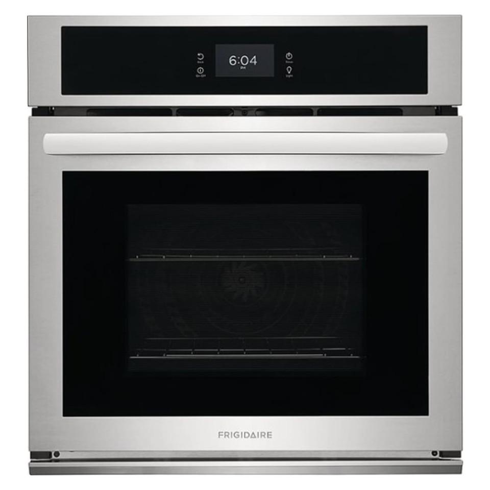 Single Ovens |  Frigidaire 27” Single Electric Wall Oven with Fan Convection Stainless Steel Single Ovens Single Ovens