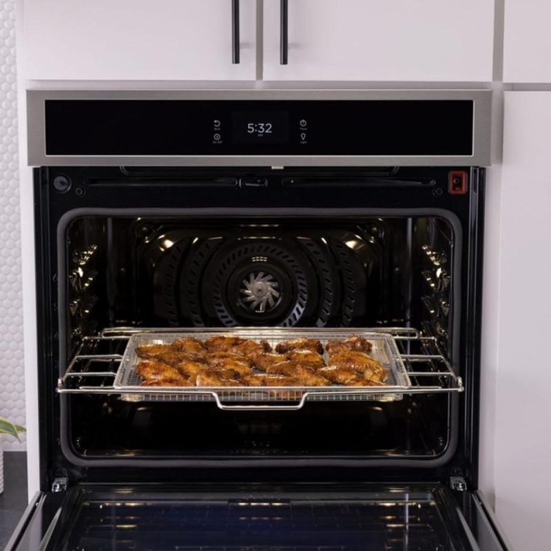 Single Ovens |  Frigidaire Gallery 30” Single Electric Wall Oven with Total Convection – Stainless Steel – GCWS3067AF Stainless Steel Single Ovens Single Ovens