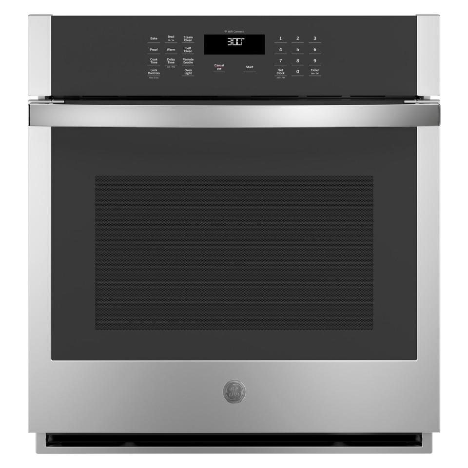 Single Ovens |  GE 27” Smart Stainless Steel Built-In Single Wall Oven – JKS3000SNSS Stainless Steel Single Ovens Single Ovens