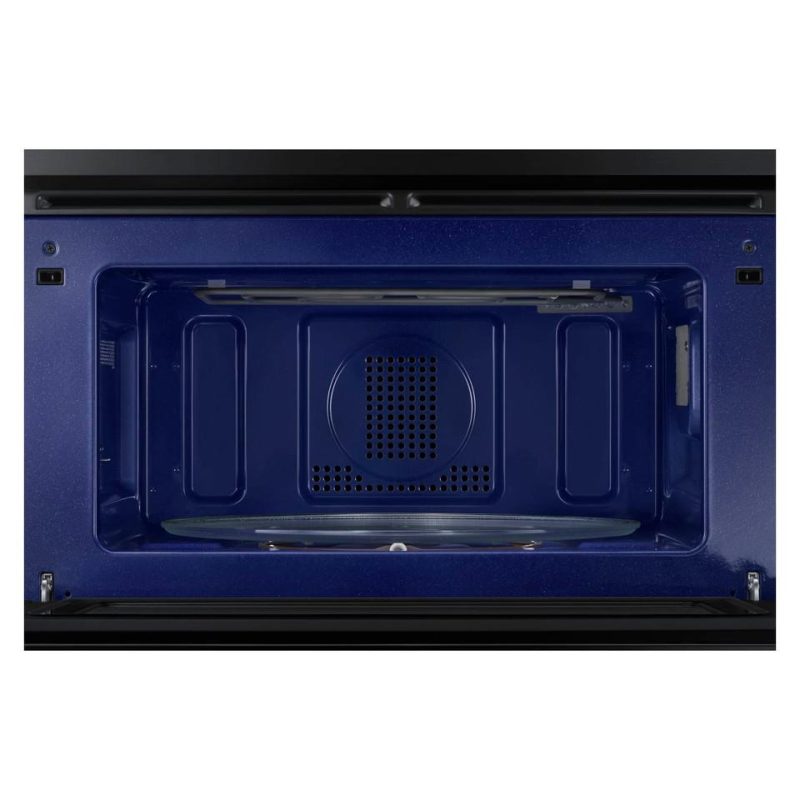 Single Ovens |  Samsung 30” Microwave Combination Wall Oven – NQ70M7770DG Black Microwaves Black