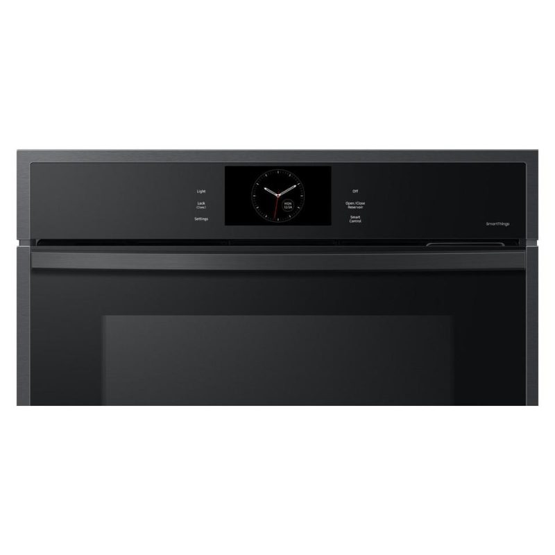 Single Ovens |  Samsung 30” Single Wall Oven with Steam Cook – NV51CG600SMT Black Single Ovens Black