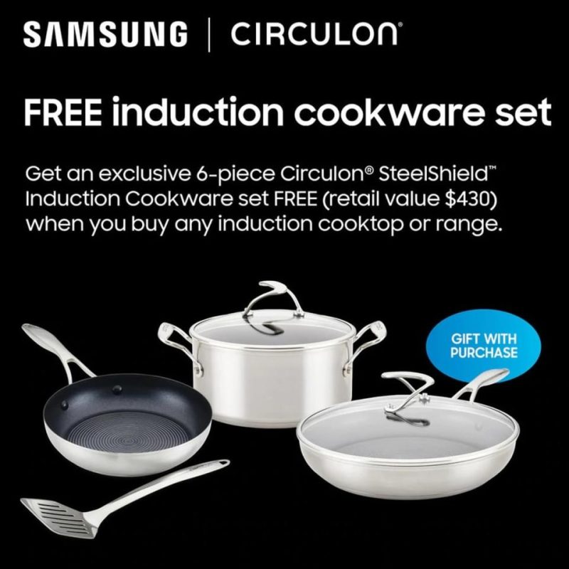 Small Appliances and Cookware |  Circulon 6-Piece Cookware Set – CIRCOOKSET Appliances Small Appliances & Cookware