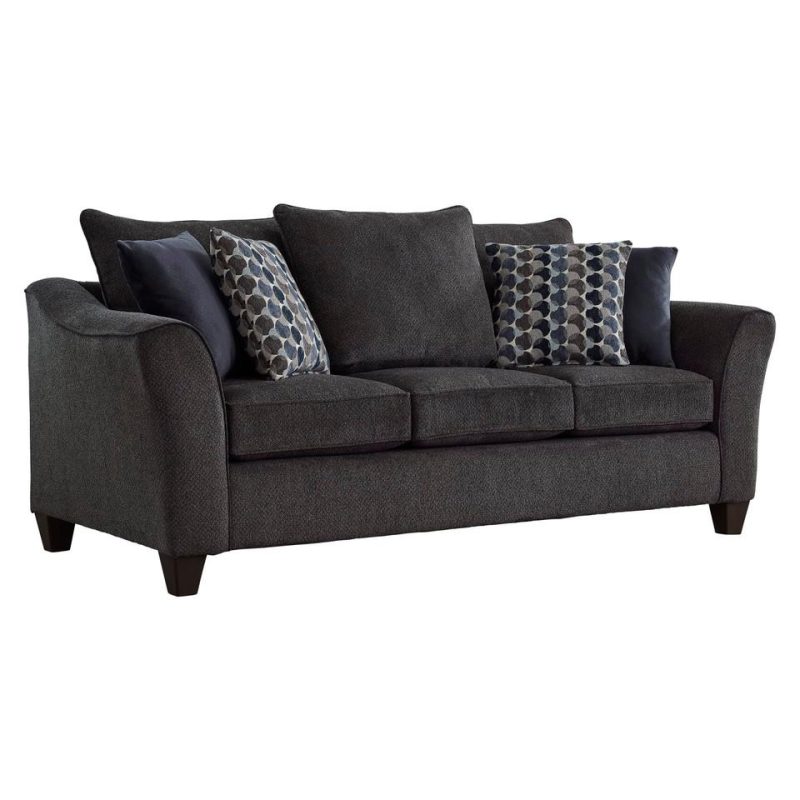 Sofas & Sleepers |  Albany Slate Sofa Gray Living Room Furniture Gray