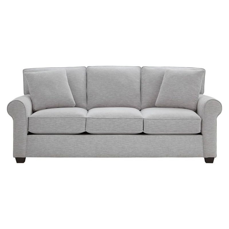 Sofas & Sleepers |  Crestview Granite Roll Arm Sofa Gray Living Room Furniture Gray