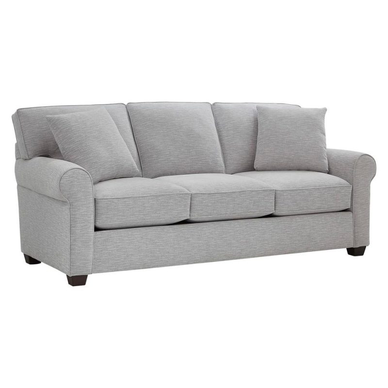 Sofas & Sleepers |  Crestview Granite Roll Arm Sofa Gray Living Room Furniture Gray