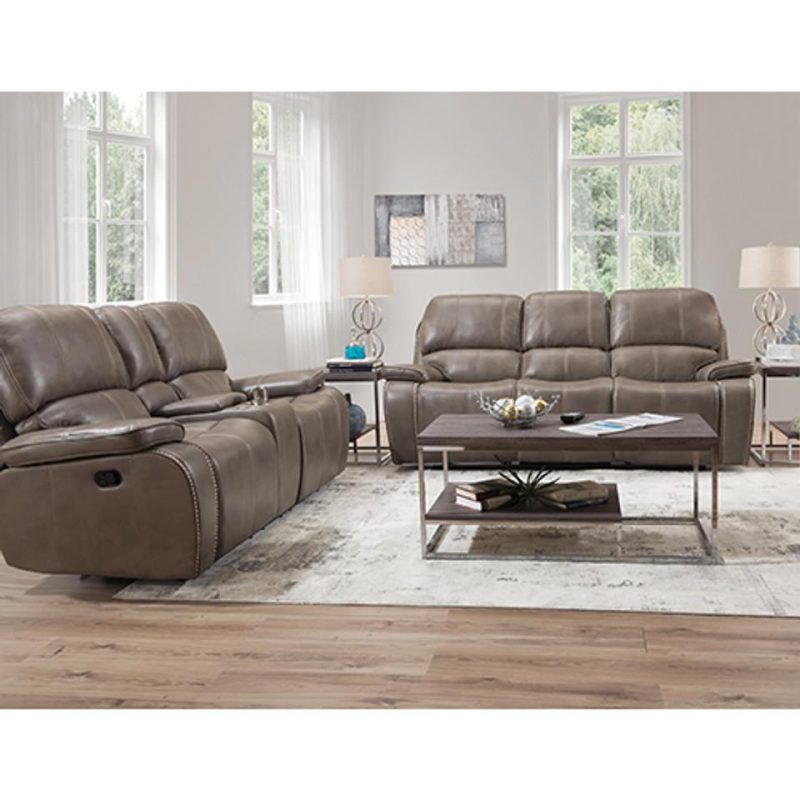 Sofas & Sleepers |  Jamestown Motion  Reclining Sofa Gray Living Room Furniture Gray