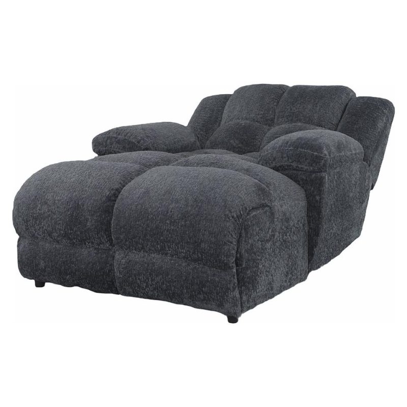 Sofas & Sleepers |  Lochlyn Lounge Chaise Gray Living Room Furniture Gray