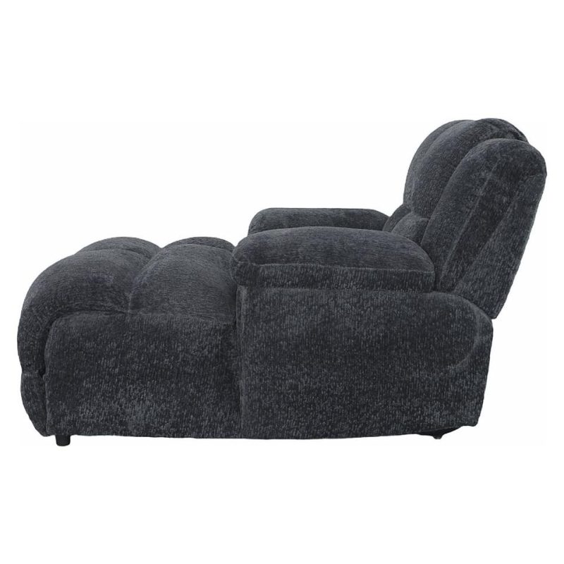 Sofas & Sleepers |  Lochlyn Lounge Chaise Gray Living Room Furniture Gray