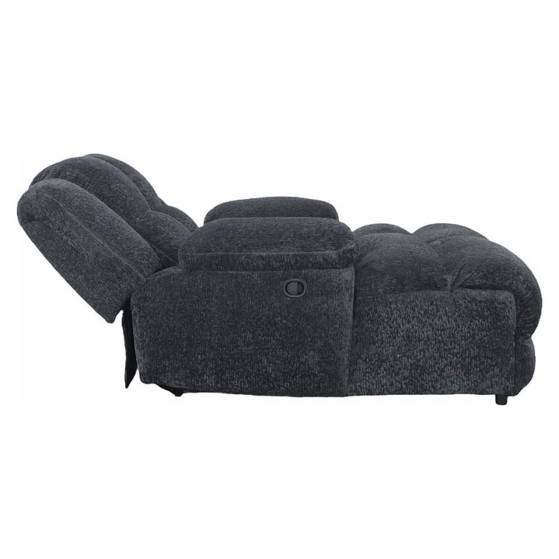 Sofas & Sleepers |  Lochlyn Lounge Chaise Gray Living Room Furniture Gray