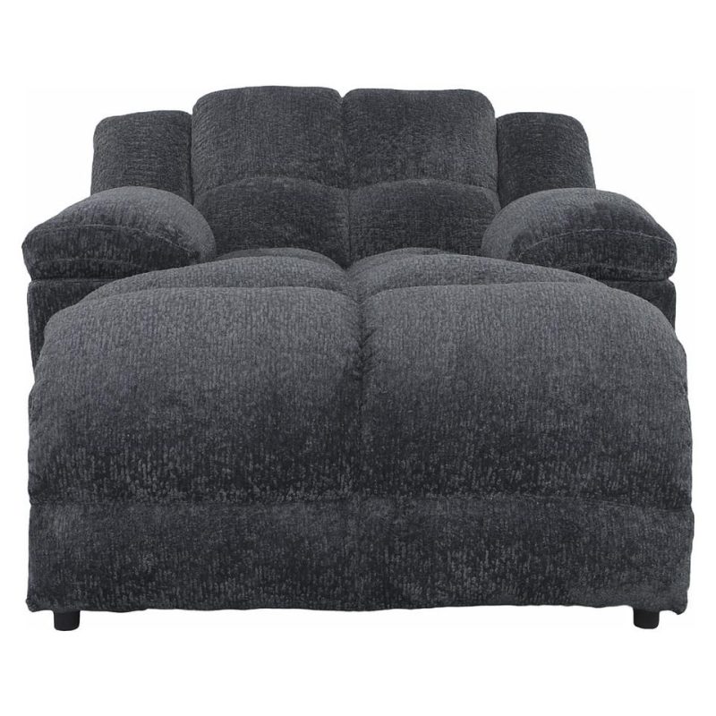 Sofas & Sleepers |  Lochlyn Lounge Chaise Gray Living Room Furniture Gray