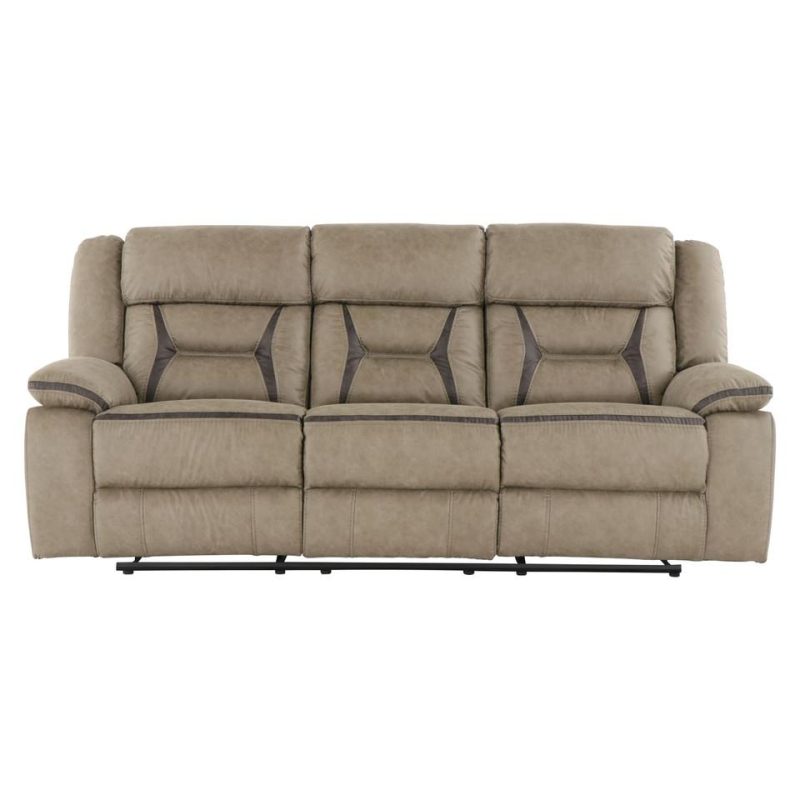 Sofas & Sleepers |  Maxwell Reclining Sofa Cream Living Room Furniture Cream