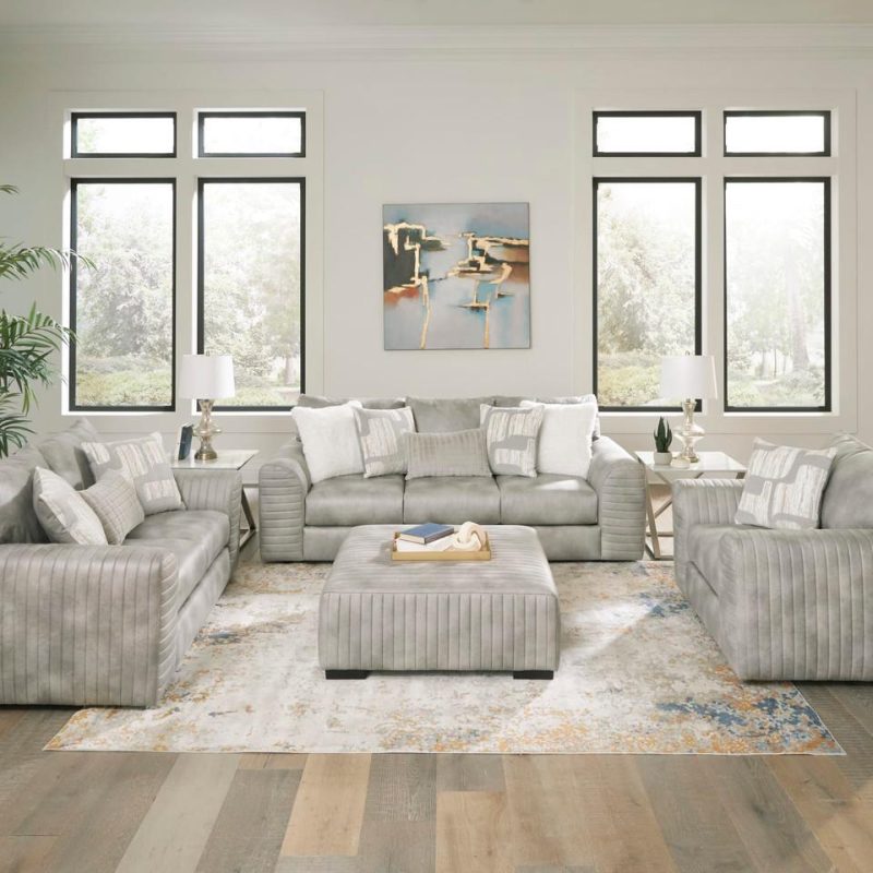 Sofas & Sleepers |  Palmer Sofa Gray Living Room Furniture Gray