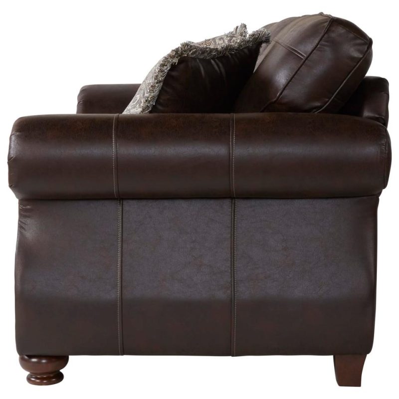 Sofas & Sleepers |  Remington Sofa Brown Living Room Furniture Brown