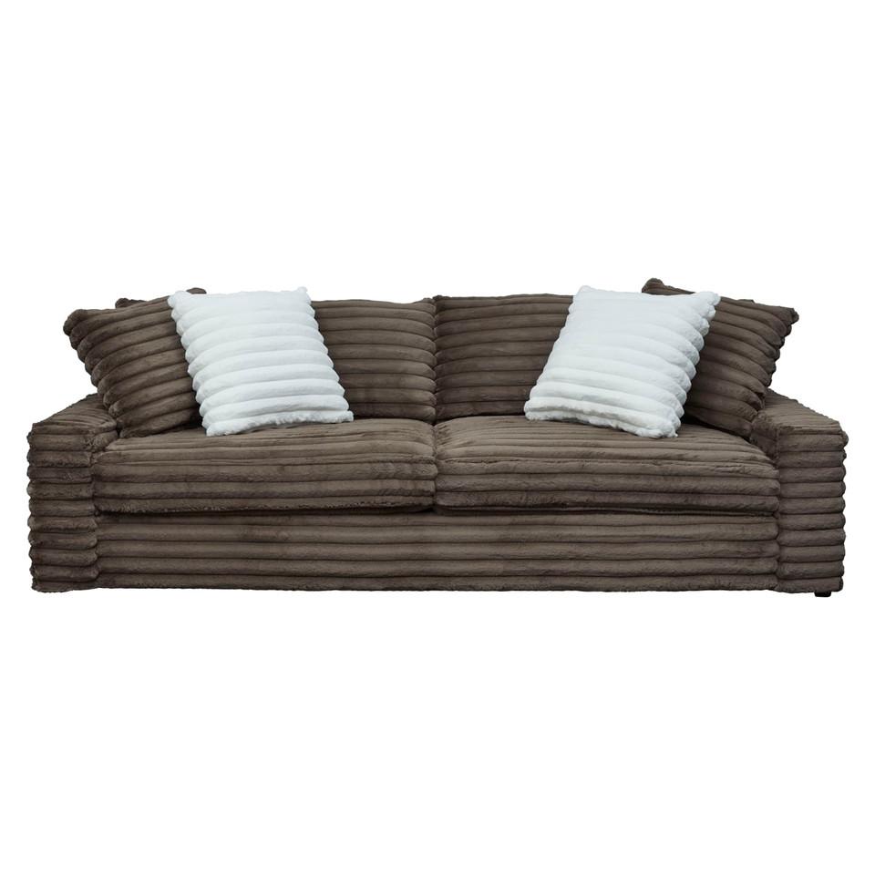 Sofas & Sleepers |  Serene Chocolate Sofa Brown Living Room Furniture Brown