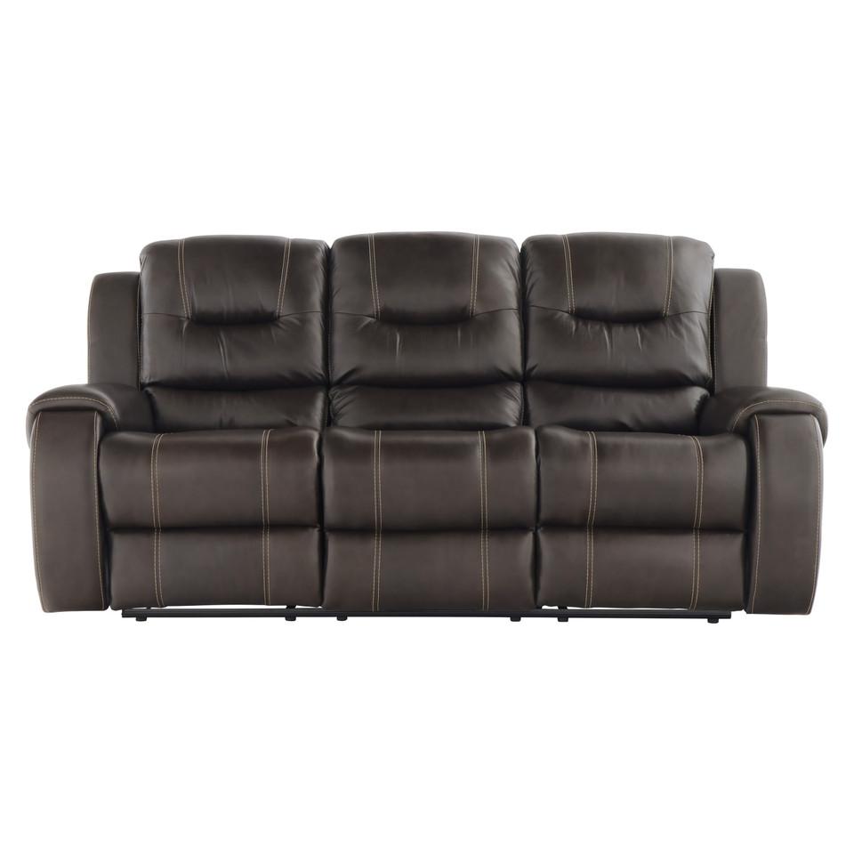 Sofas & Sleepers |  Titan Elite Reclining Sofa – Chocolate Living Room Furniture Sofas & Sleepers